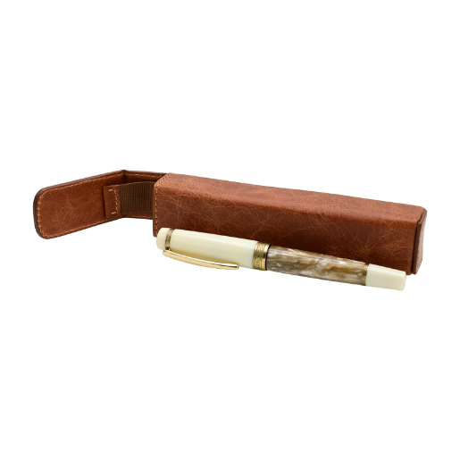 Imagine Etui piele Cognac