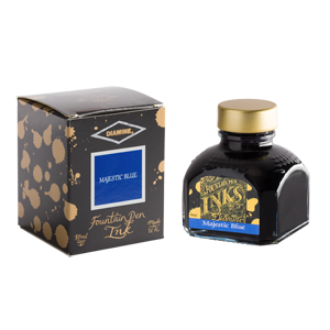 Imagine Calimara cu cerneala 80ml Diamine Majestic Blue